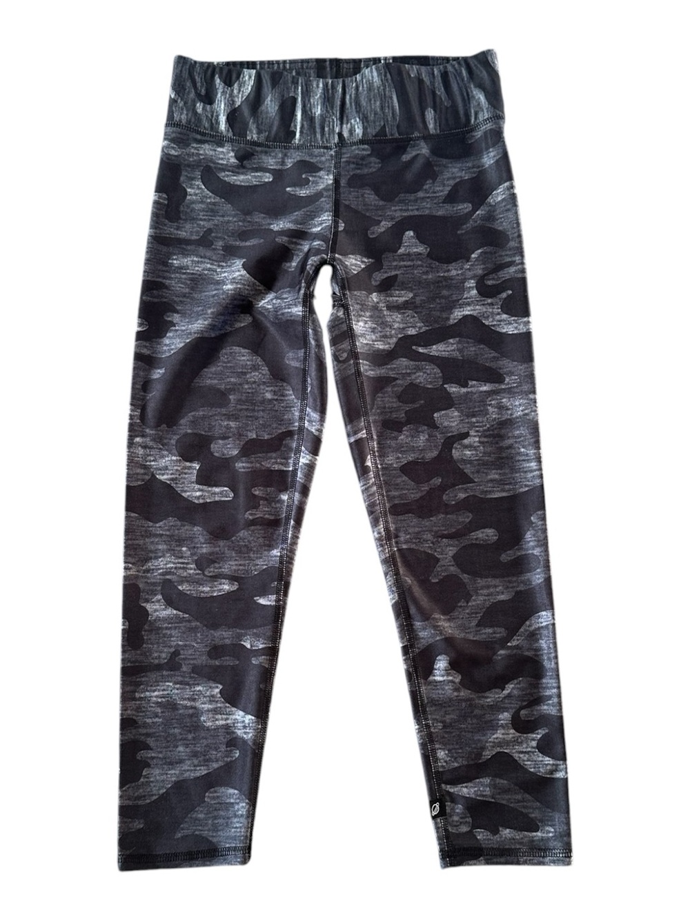 Terez Black & Gray Camo Leggings M - Picture 2 of 8